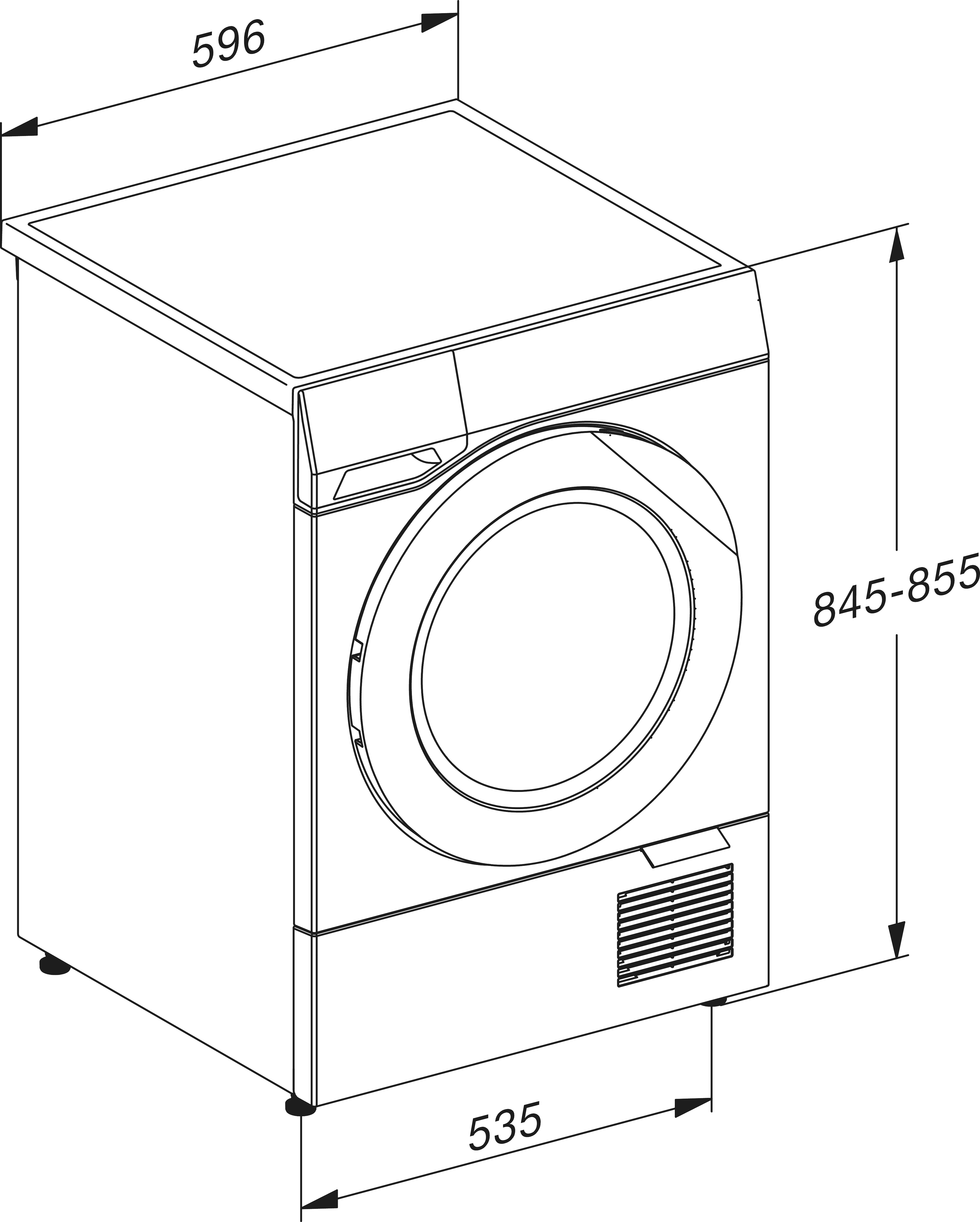 Miele TK300C WP Wärmepumpentrockner