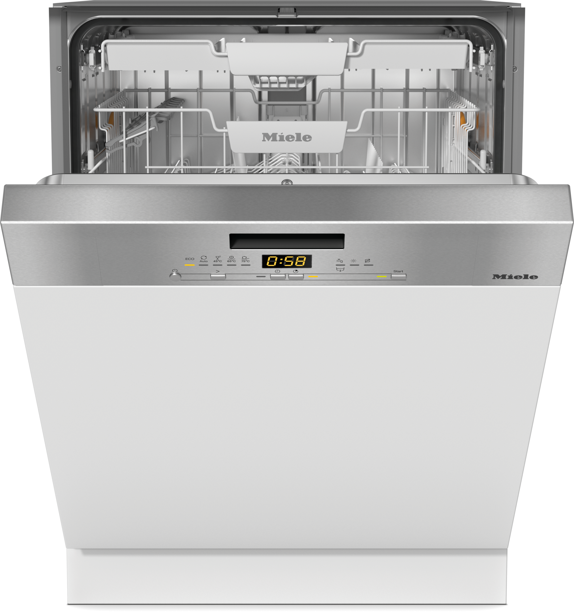 Miele G5611SCi Active edelstahl CleanSteel Einbaugeschirrspüler integriert
