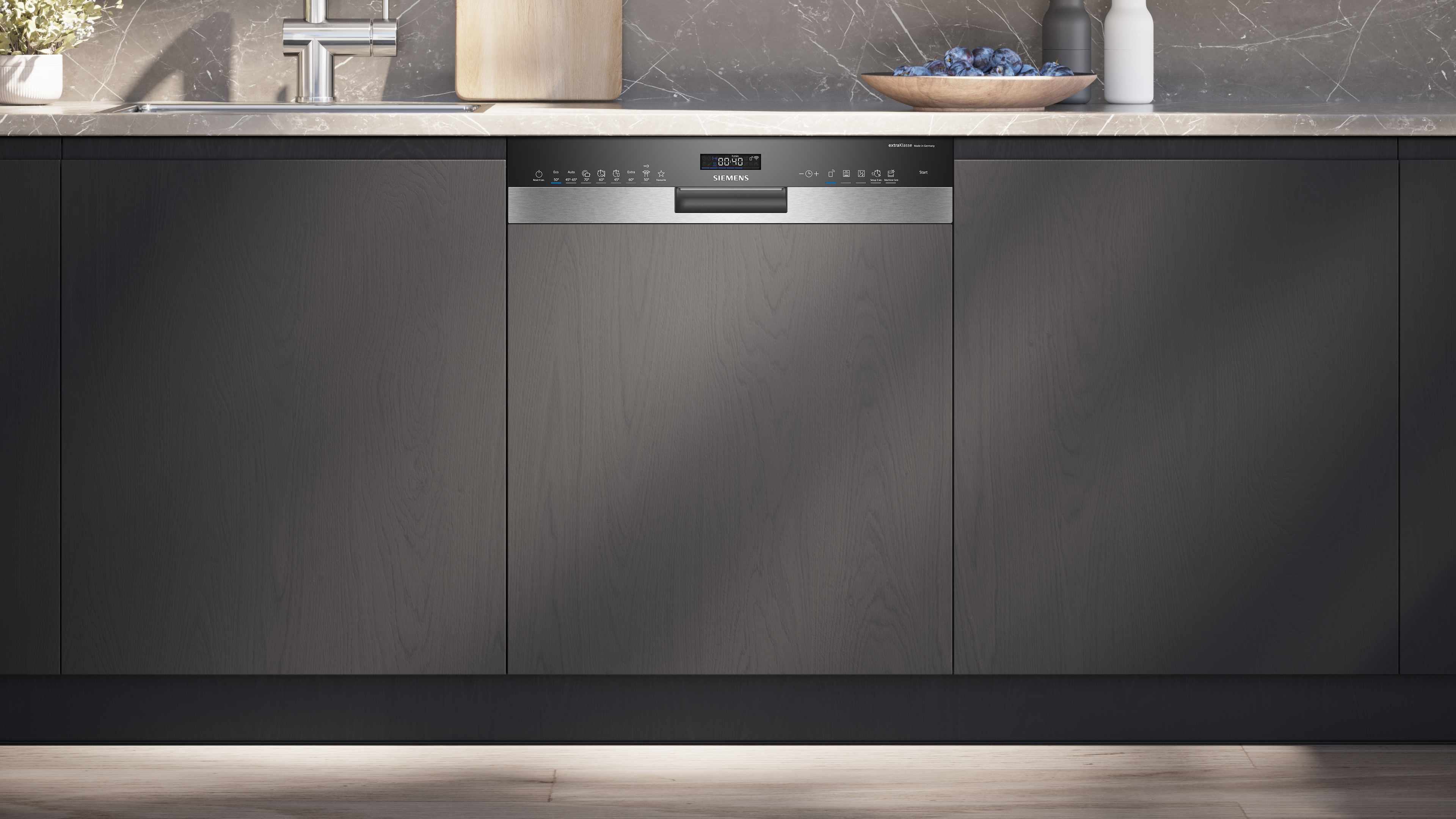 Siemens SN55ESM0CE Einbaugeschirrspüler integriert Topteam