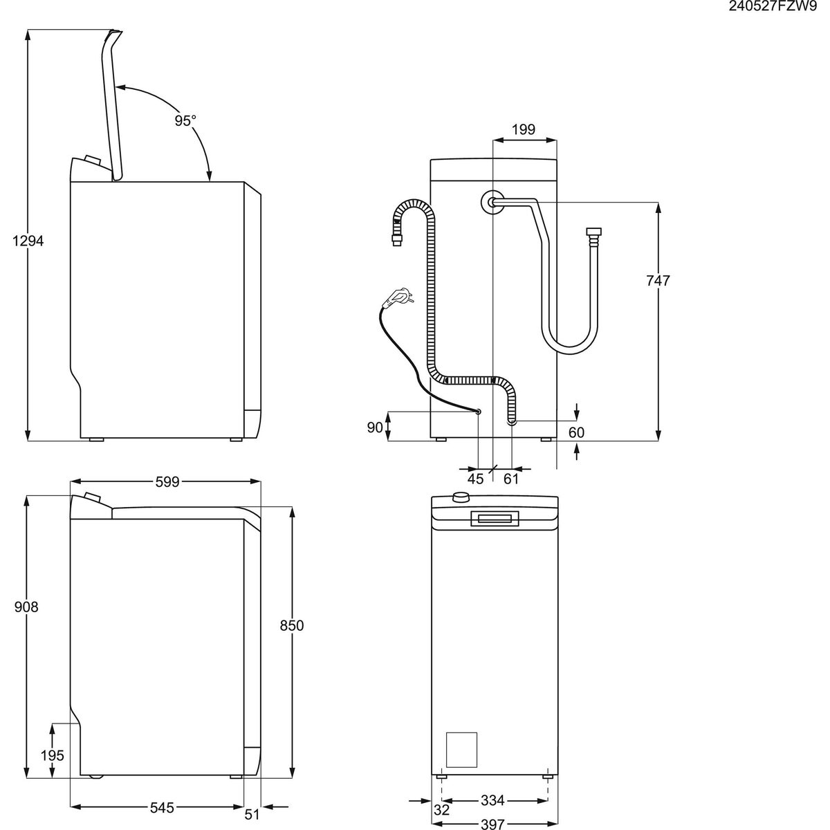 AEG LTR6EP4ECO Waschmaschine