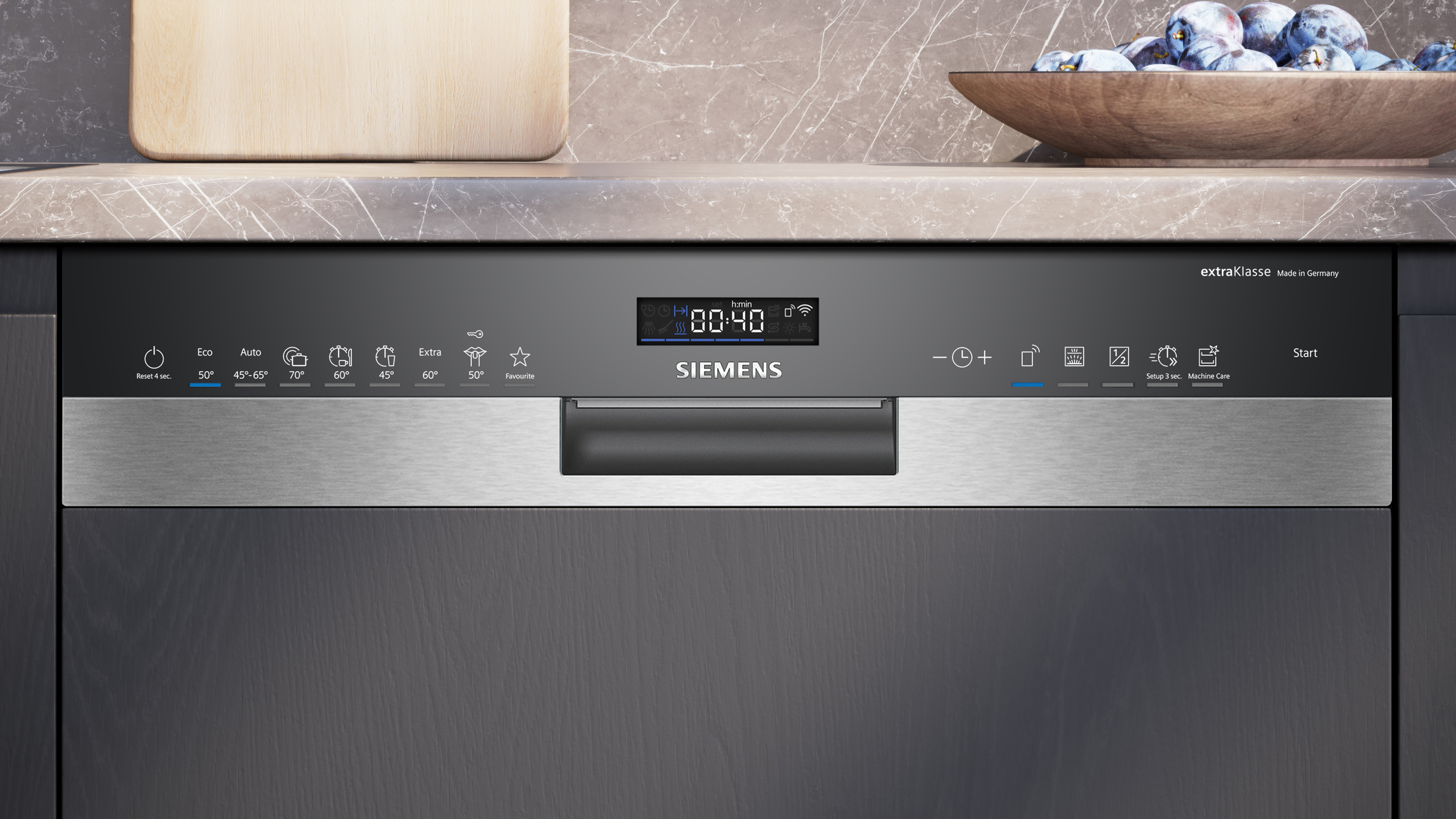 Siemens SN55ESM0CE Einbaugeschirrspüler integriert Topteam
