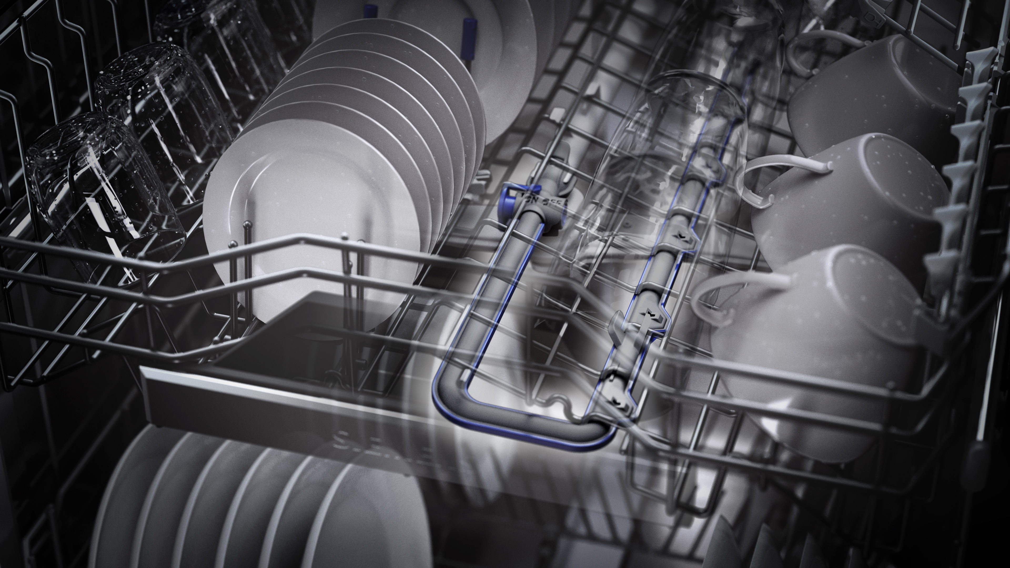 Siemens SN63HX03BD Einbaugeschirrspüler vollintegriert