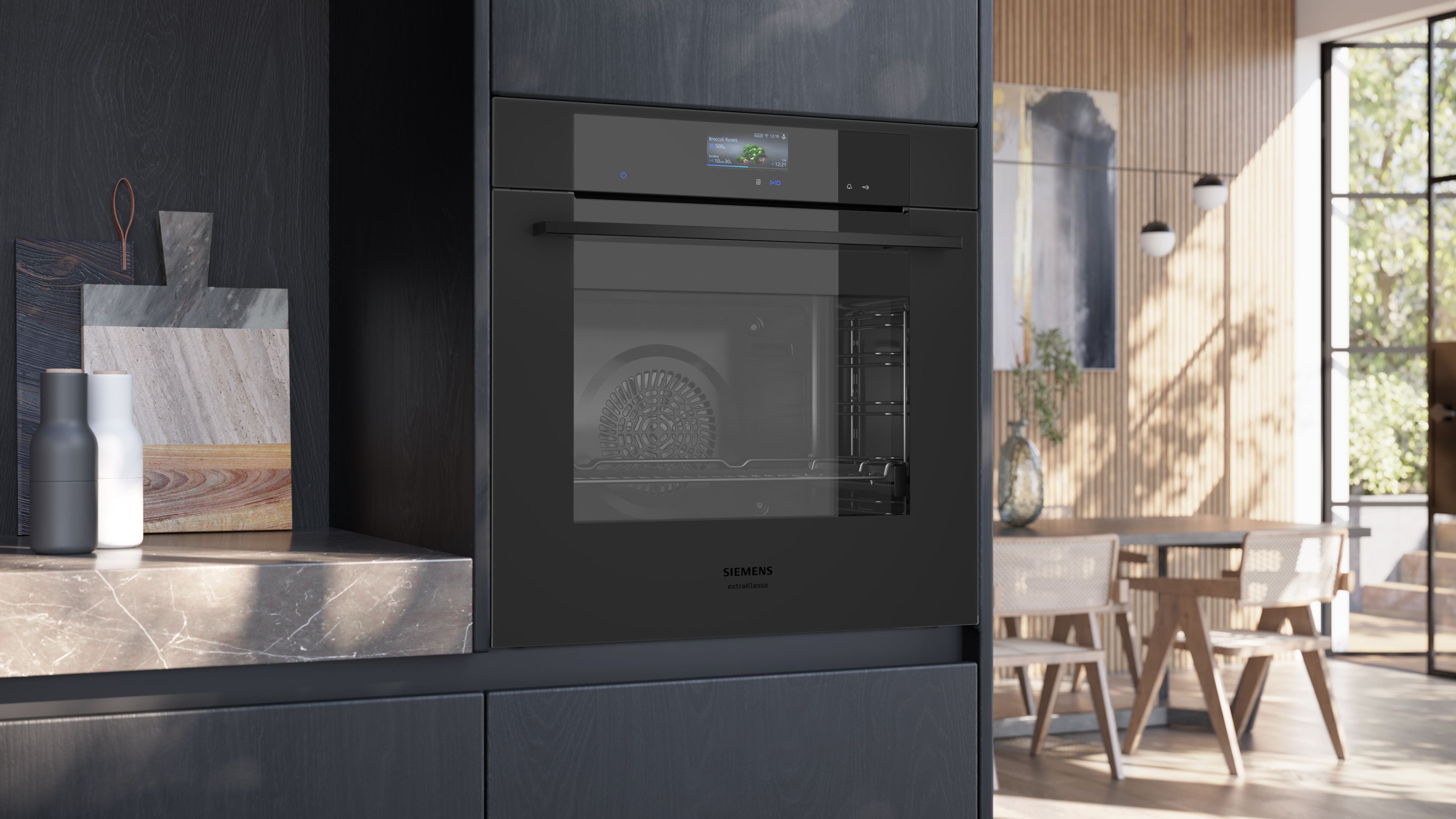 Siemens HB776GMM1 Einbaubackofen matt autark Topteam