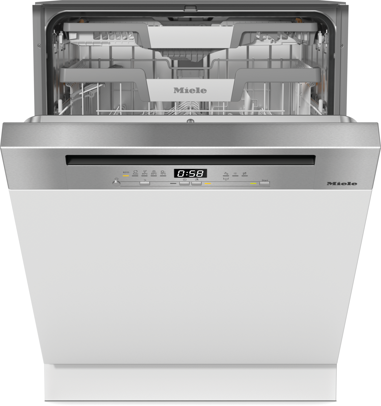 Miele G5833SCi Active Plus E edelstahl CleanSteel Einbaugeschirrspüler integriert