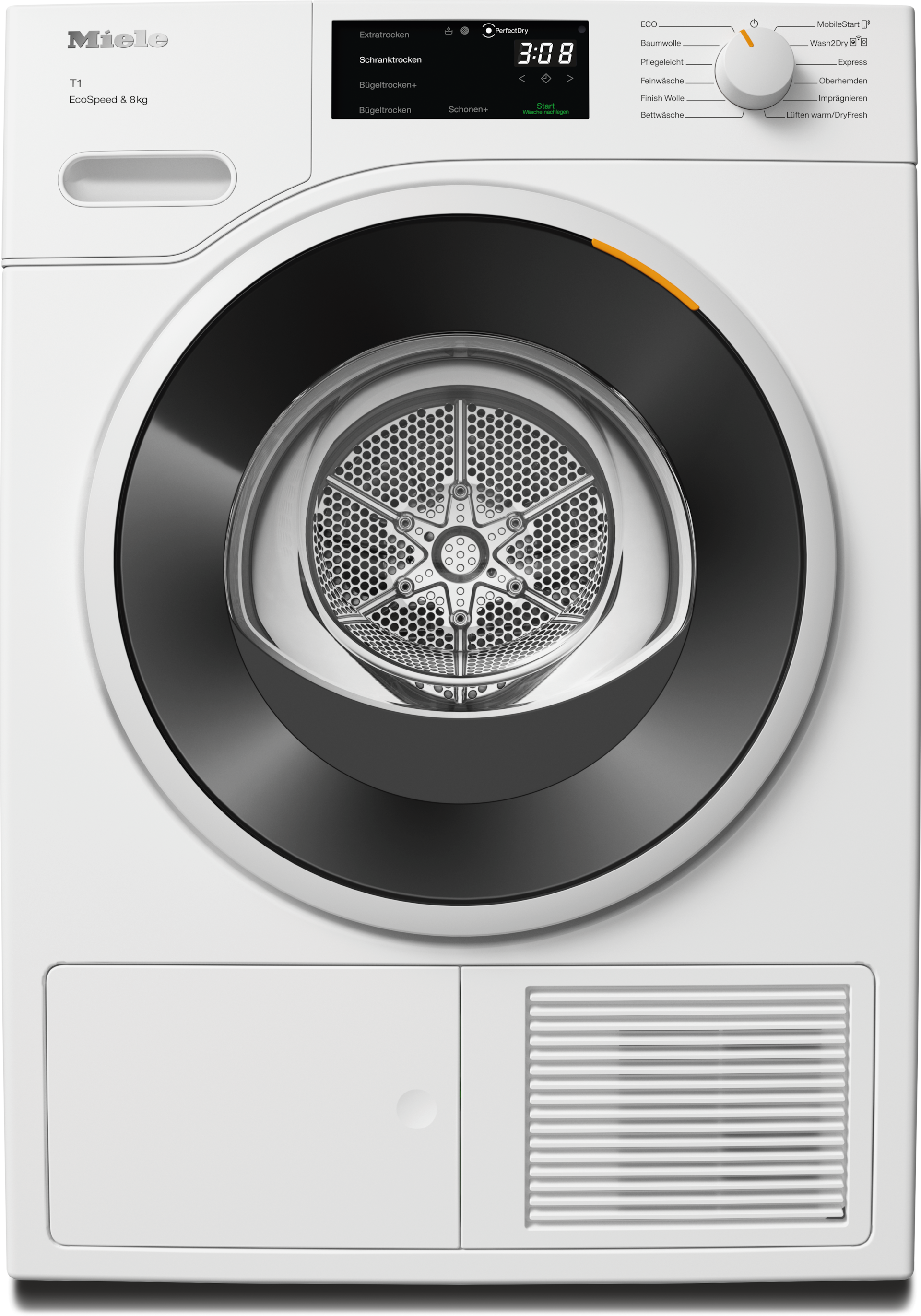 Miele TWC640WP EcoSpeed&8kg Wärmepumpentrockner