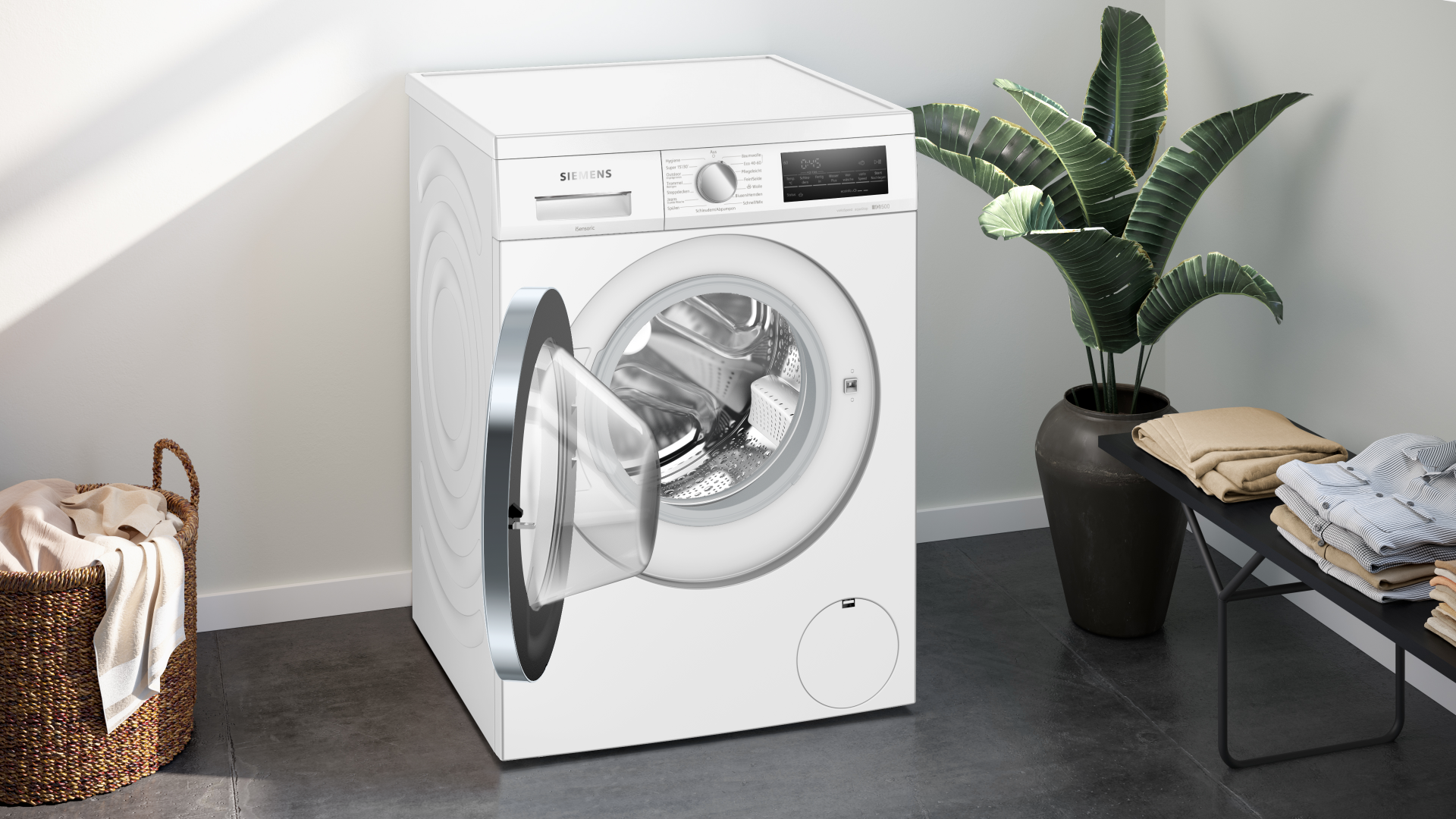 Siemens WU14UT92 Waschmaschine unterbaufähig